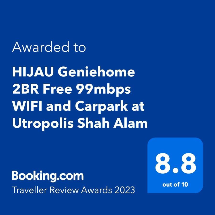 Hijau Geniehome 2Br1Studio Free 99Mbps Wifi And Carpark At Utropolis Shah Alam Esterno foto